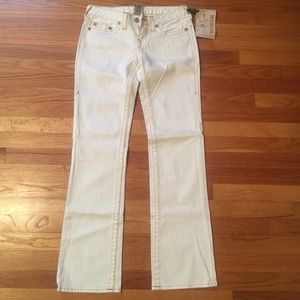 True Religion Johnny White Jean (size 29)